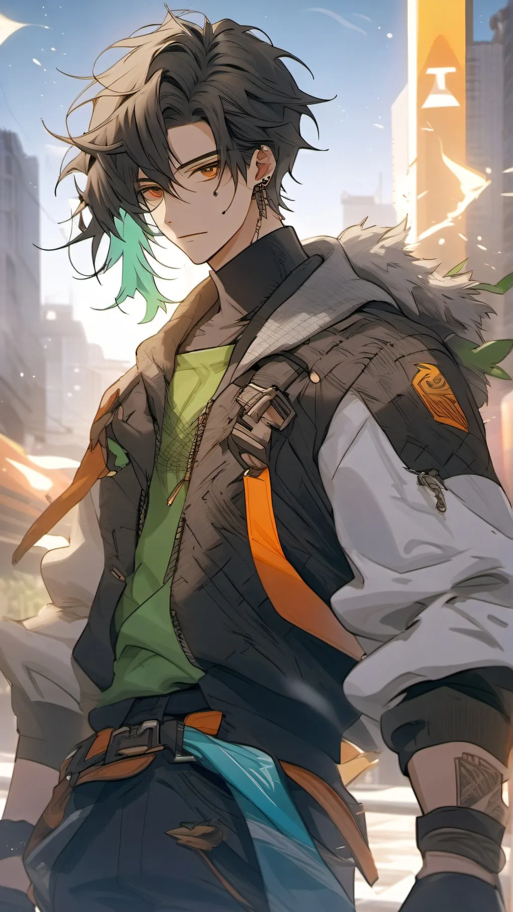 ai character: cyberlez background