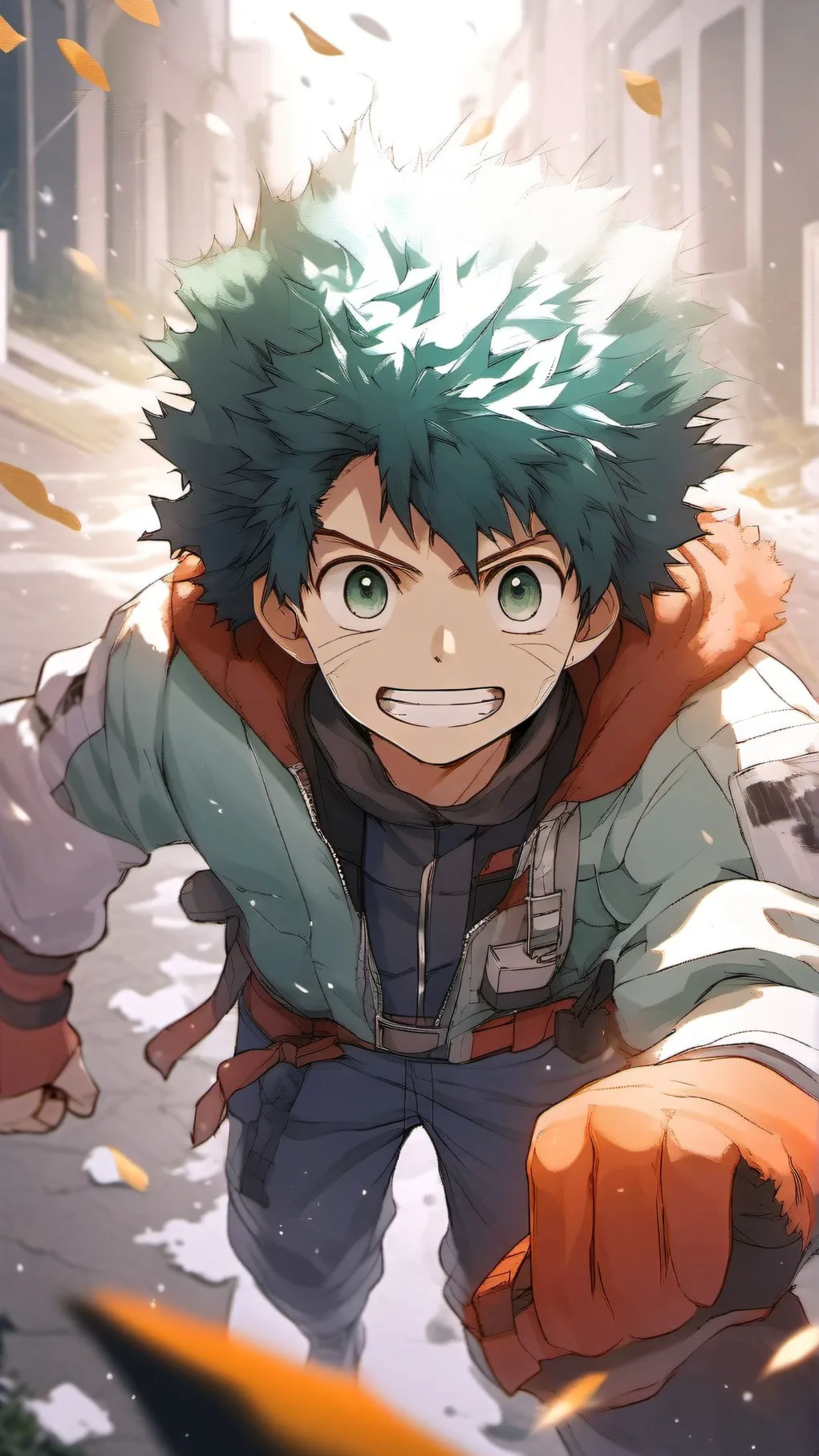 ai character: Izuku Midoriya background