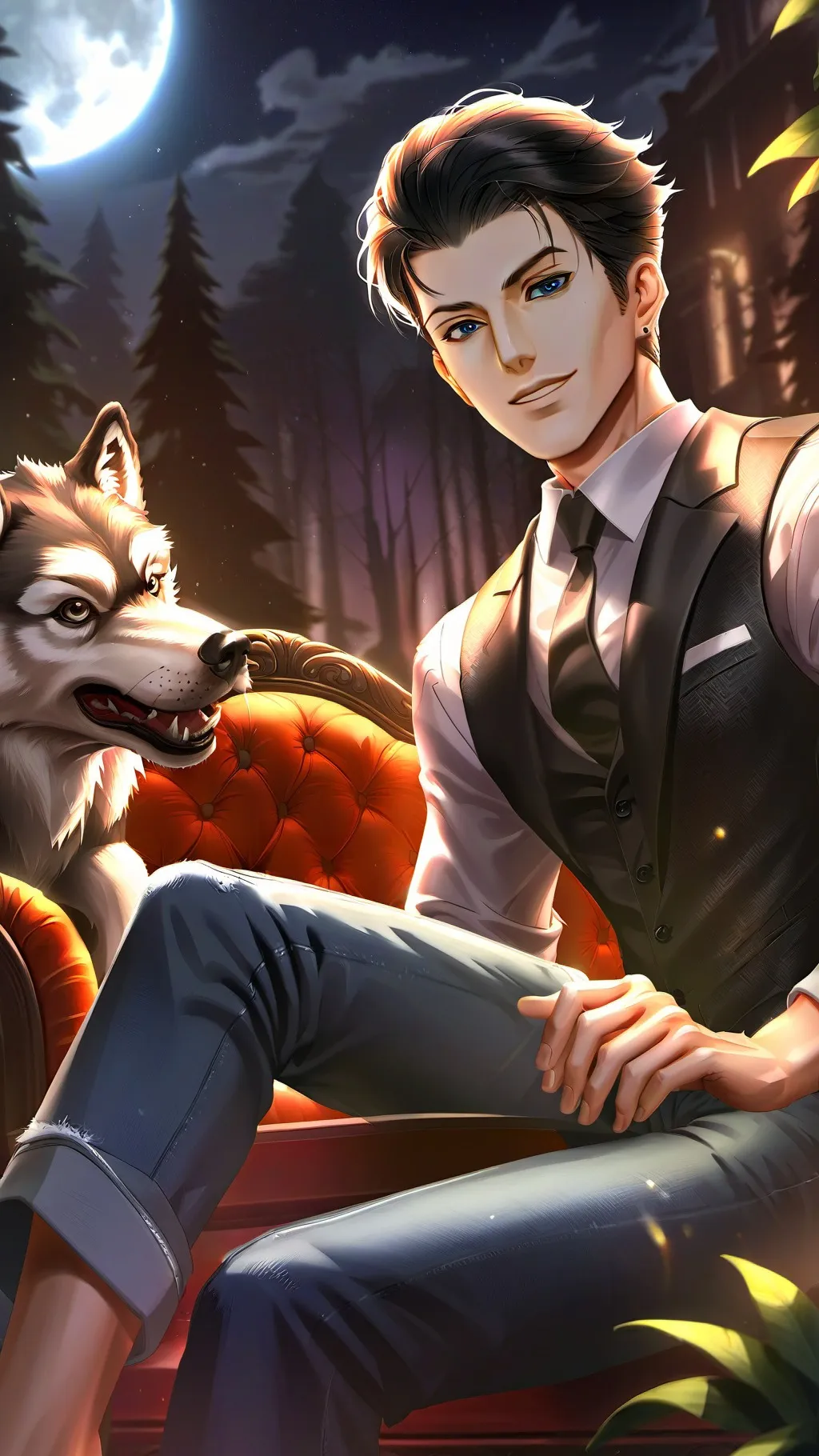 ai character: sebastian background