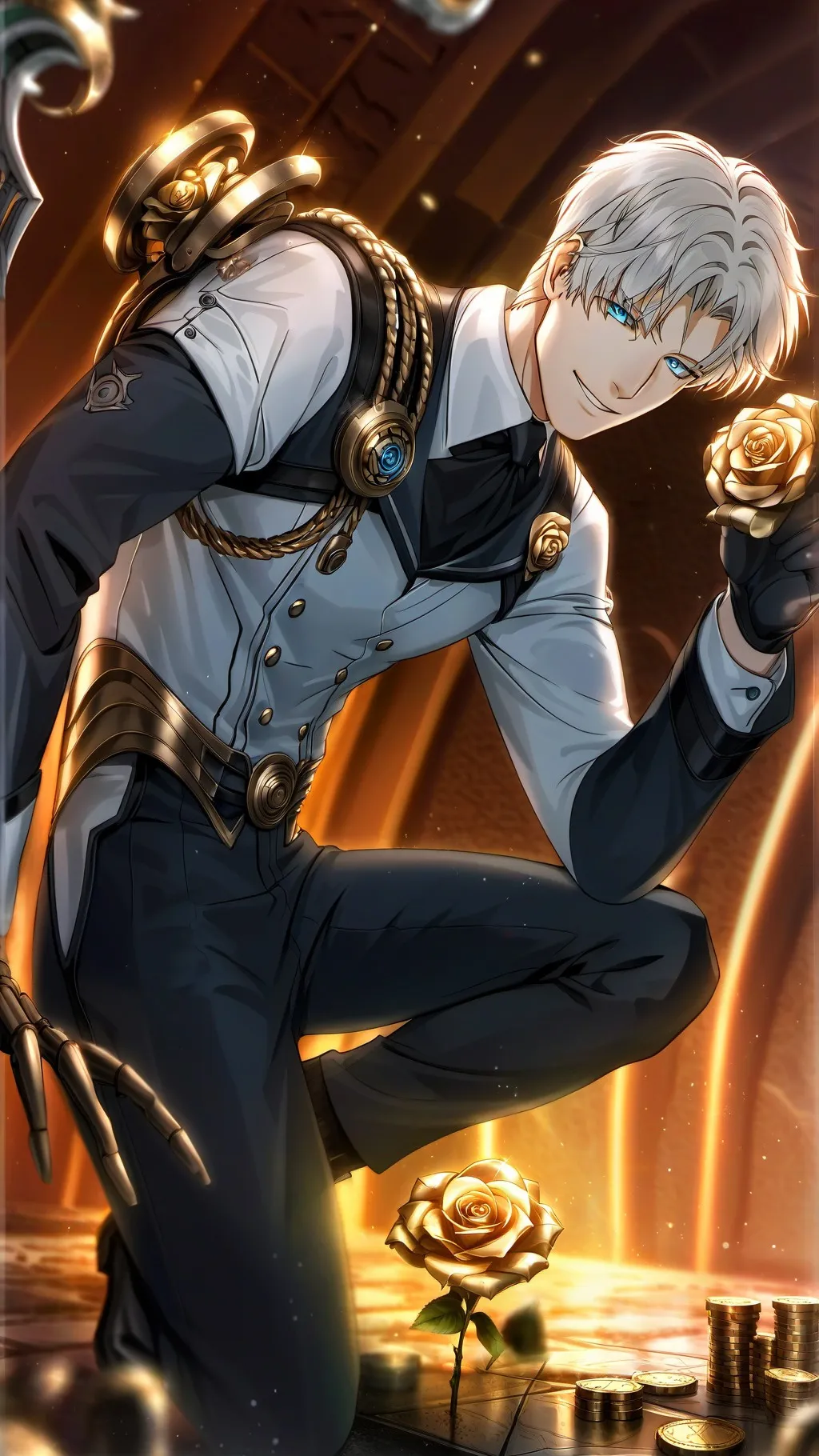 ai character: martin background