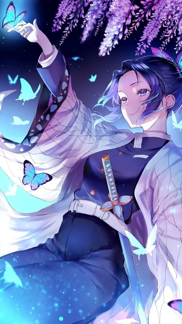 ai character: Shinobu Kochō background