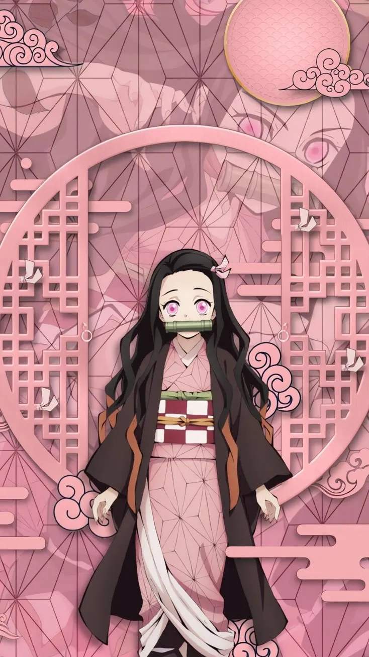 ai character: Nezuko Kamado background