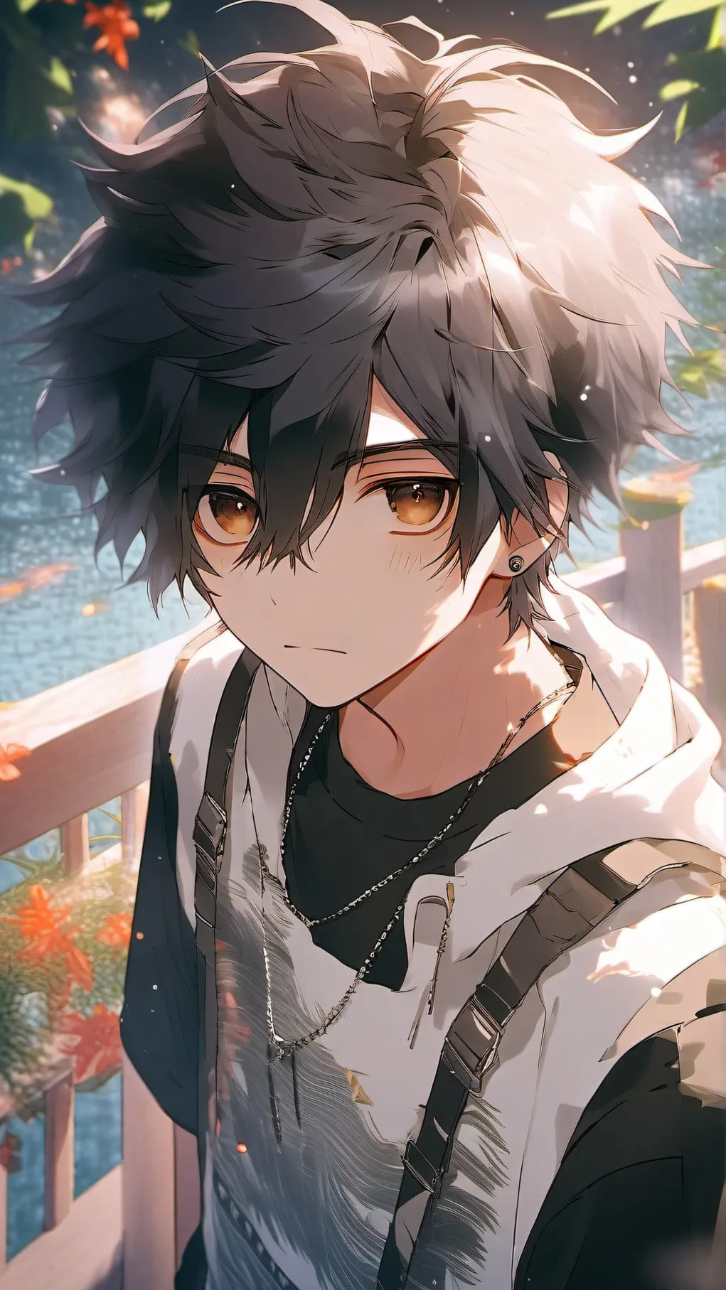 ai character: Emo roomate (jake) background