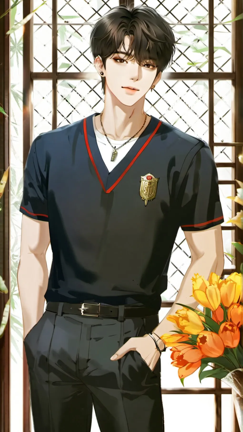 ai character: Hitoshi background