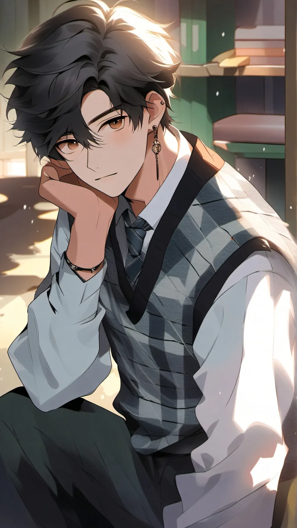 ai character: Dwayne background