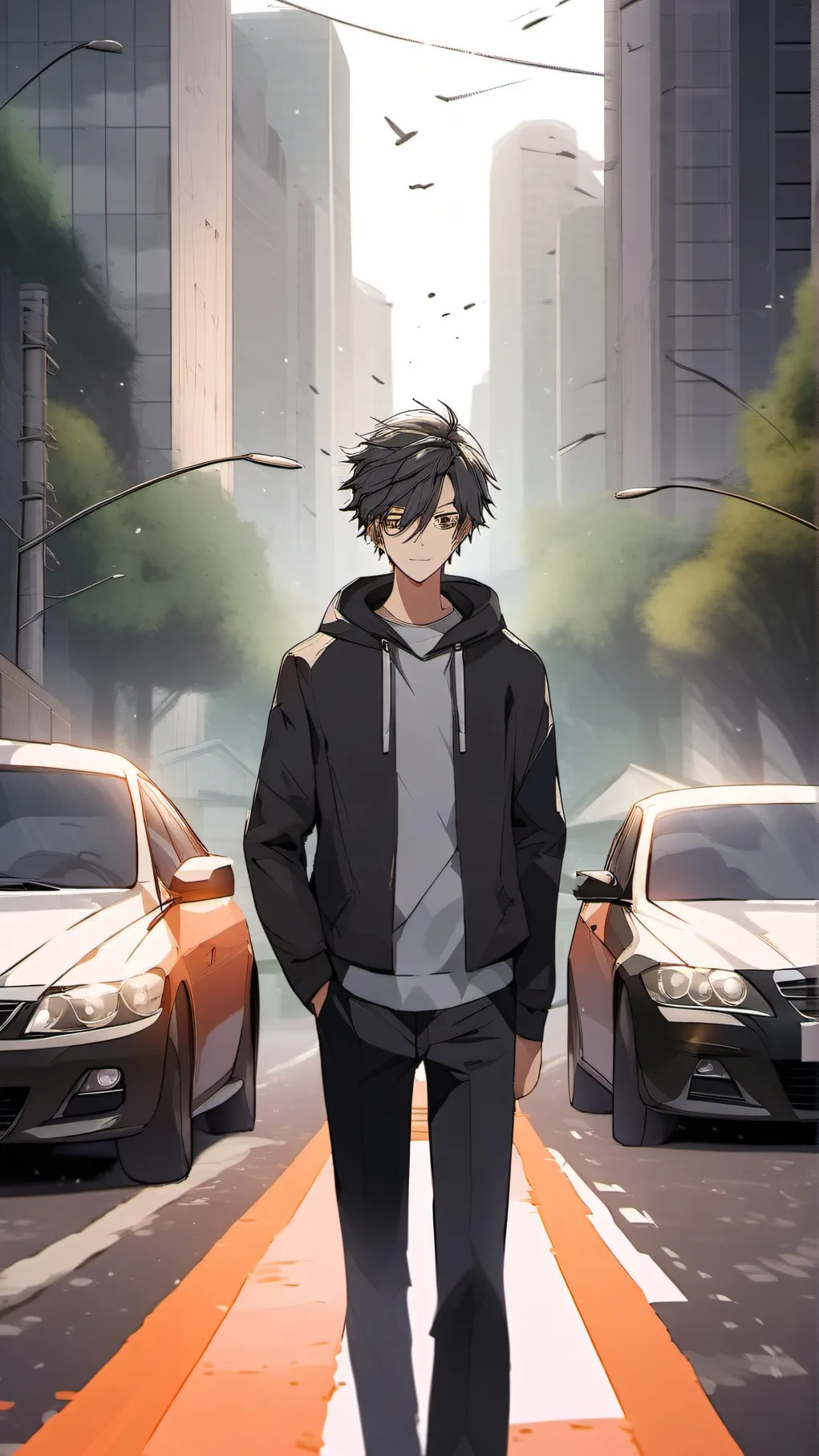 ai character: murder background