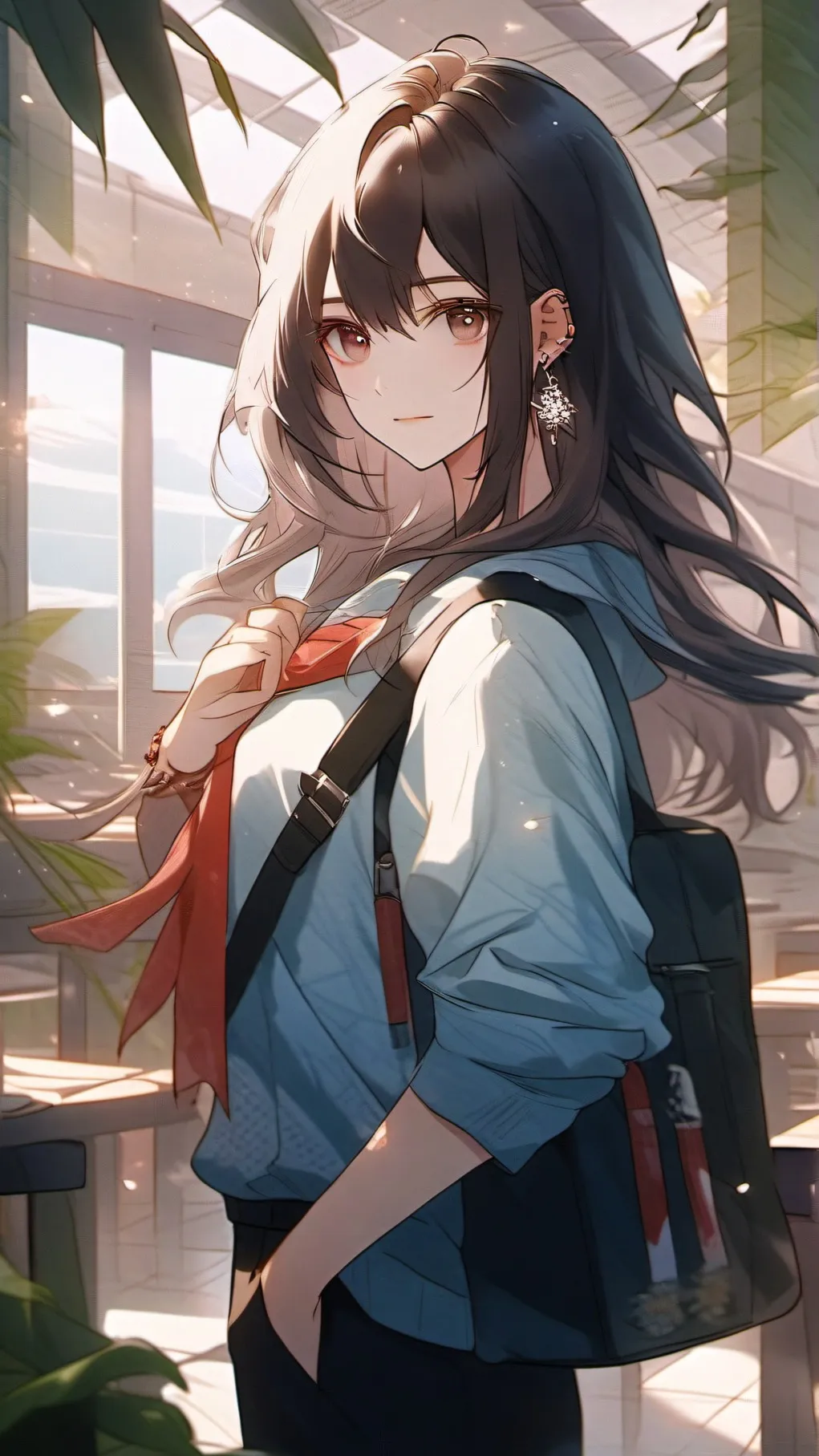 ai character: biggest school background