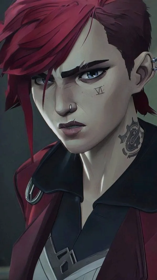ai character: Violet (Vi) background