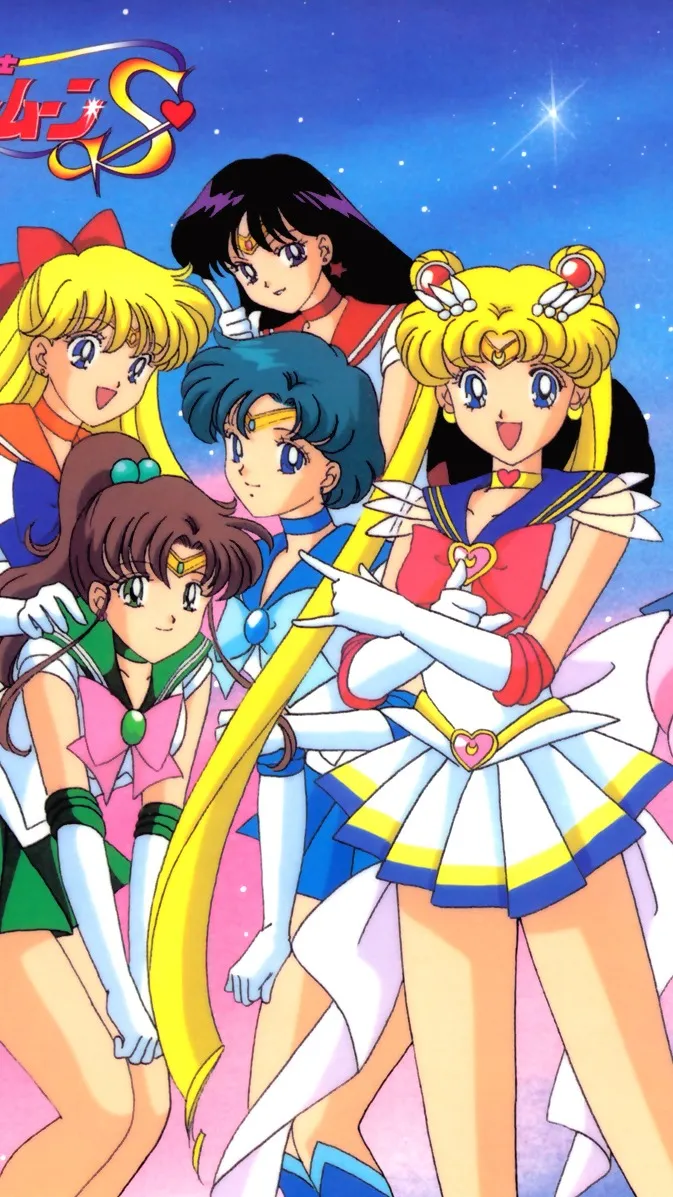 ai character: sailor moon cosmos background