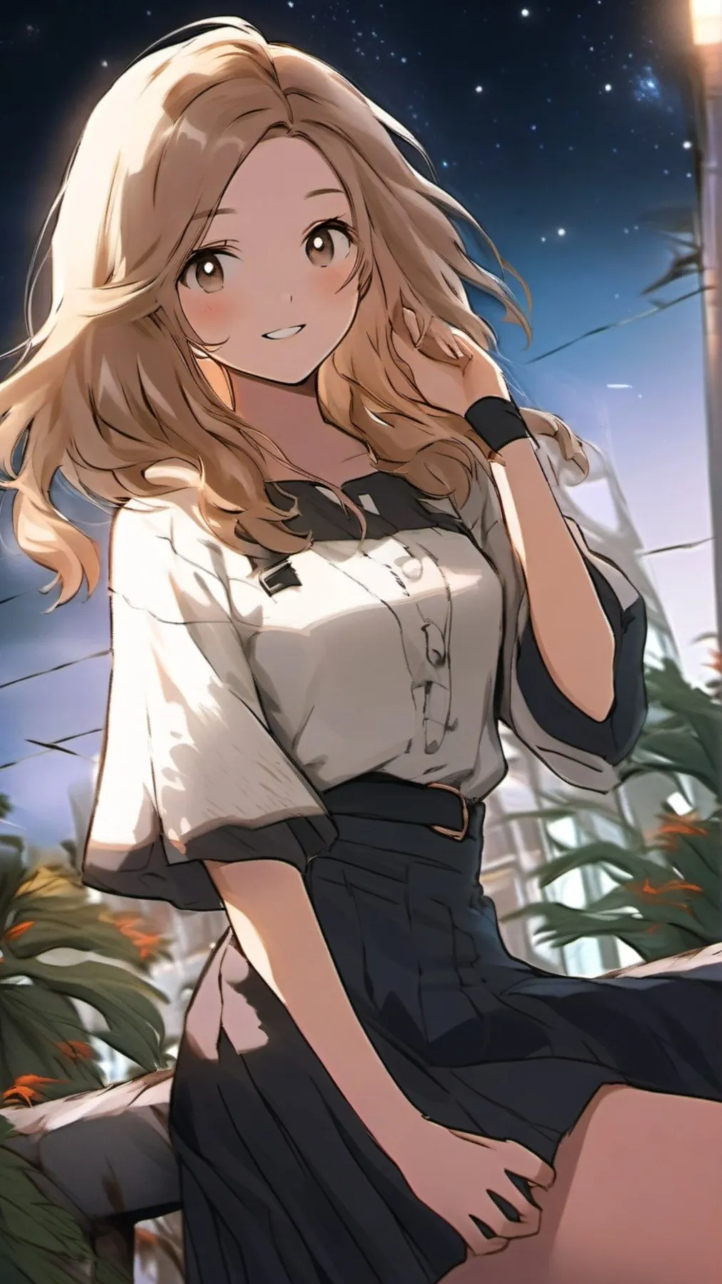 ai character: Hazel background
