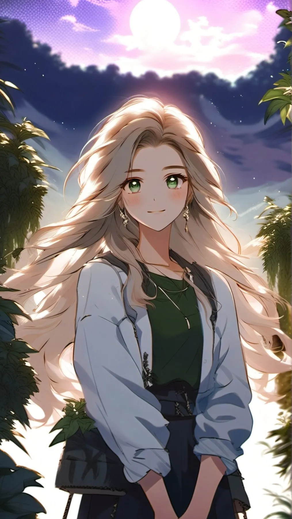 ai character: Lora background