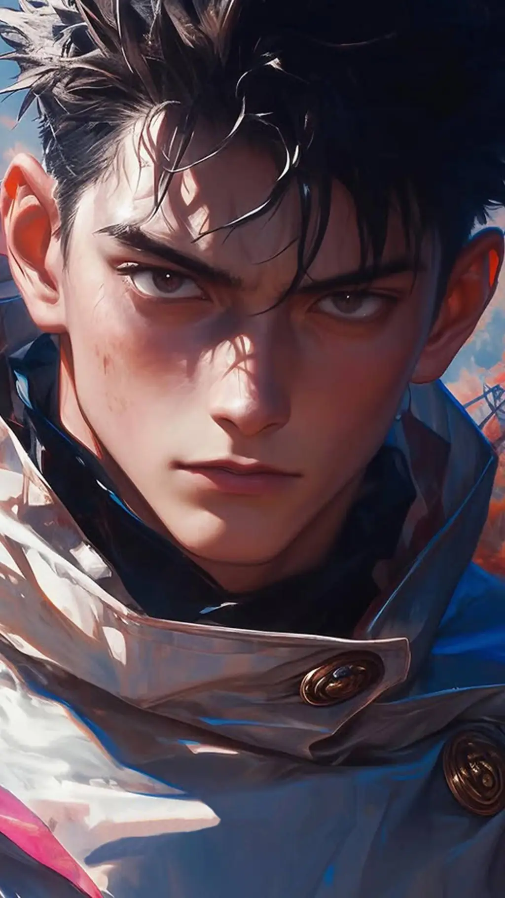 ai character: Yuta Okkotsu background