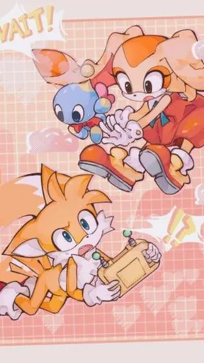 ai character: Tails background