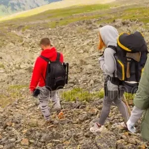 chat with ai character: Hiking trip