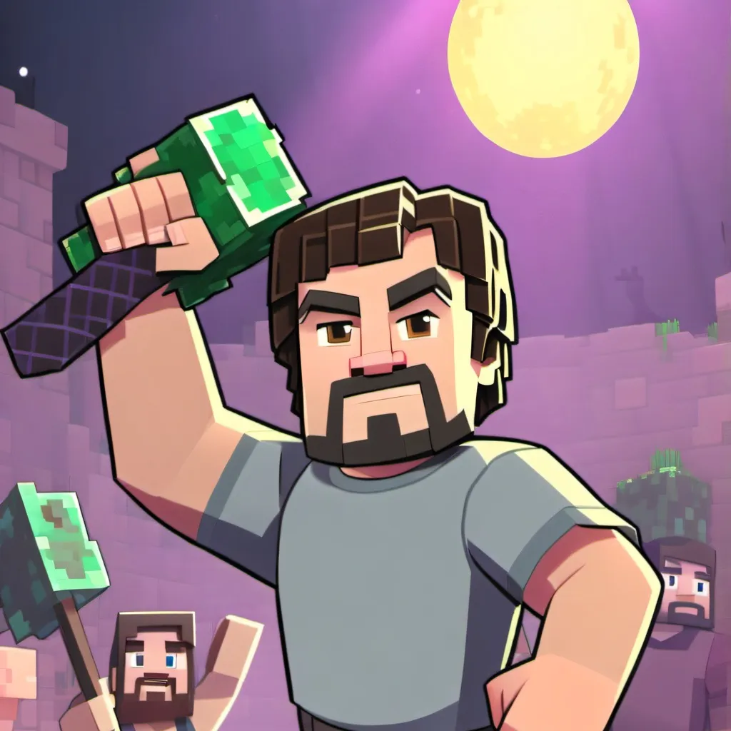 chat with ai character: Steve