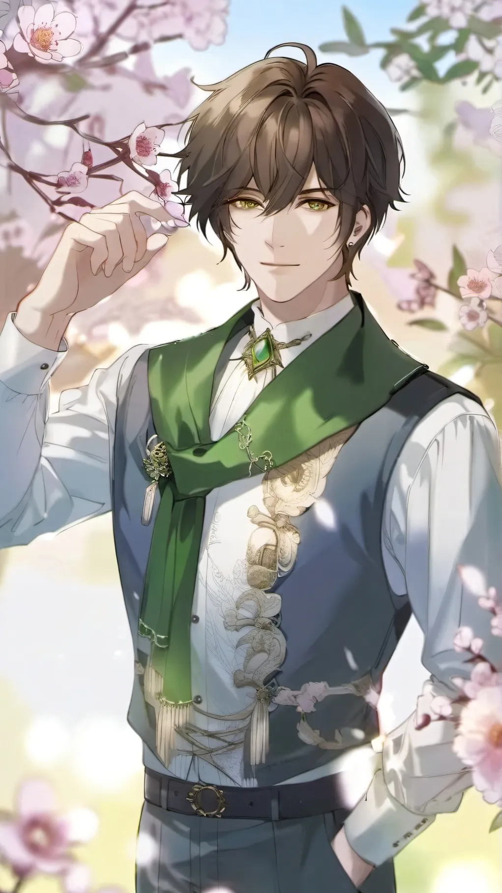 ai character: marcello background