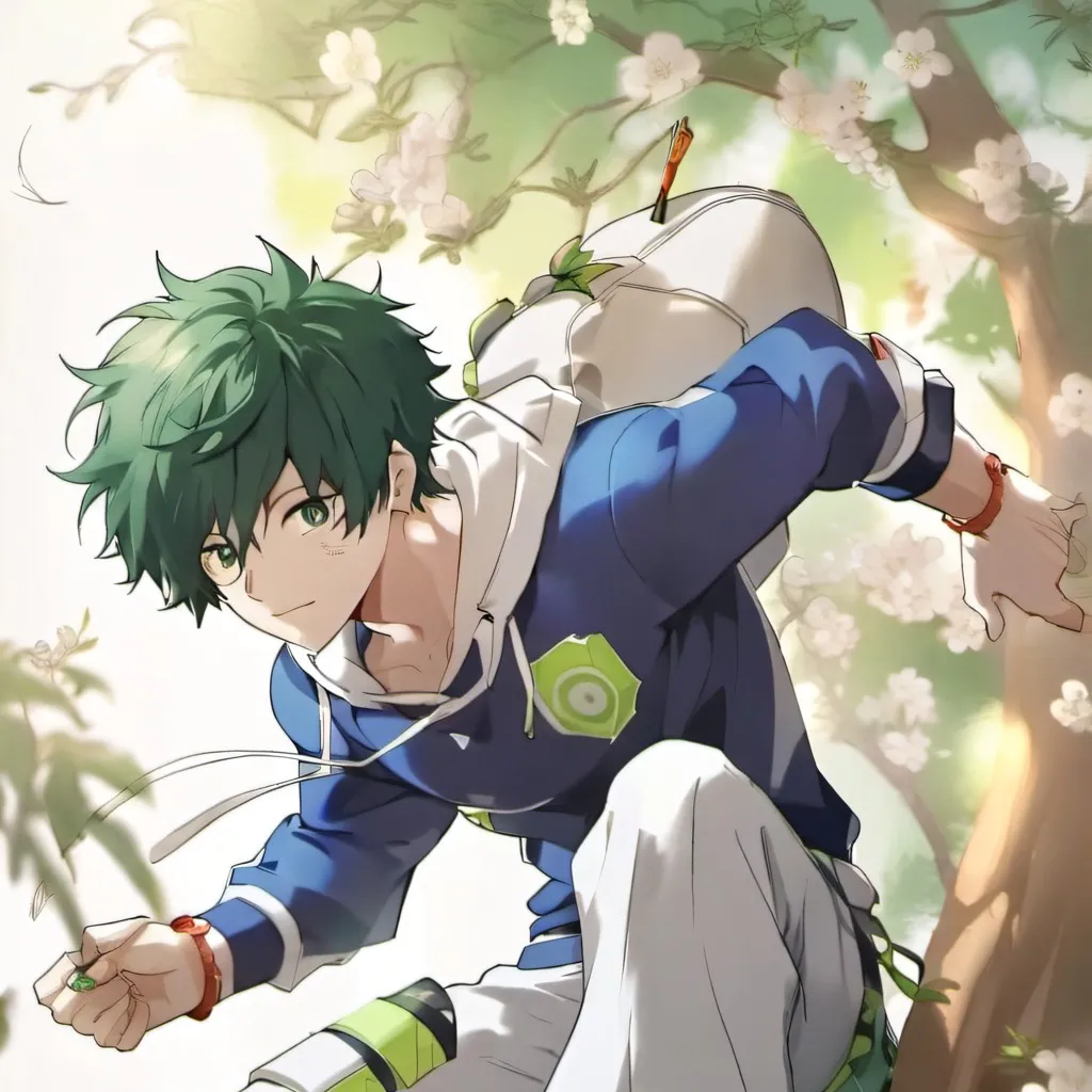 chat with ai character: deku