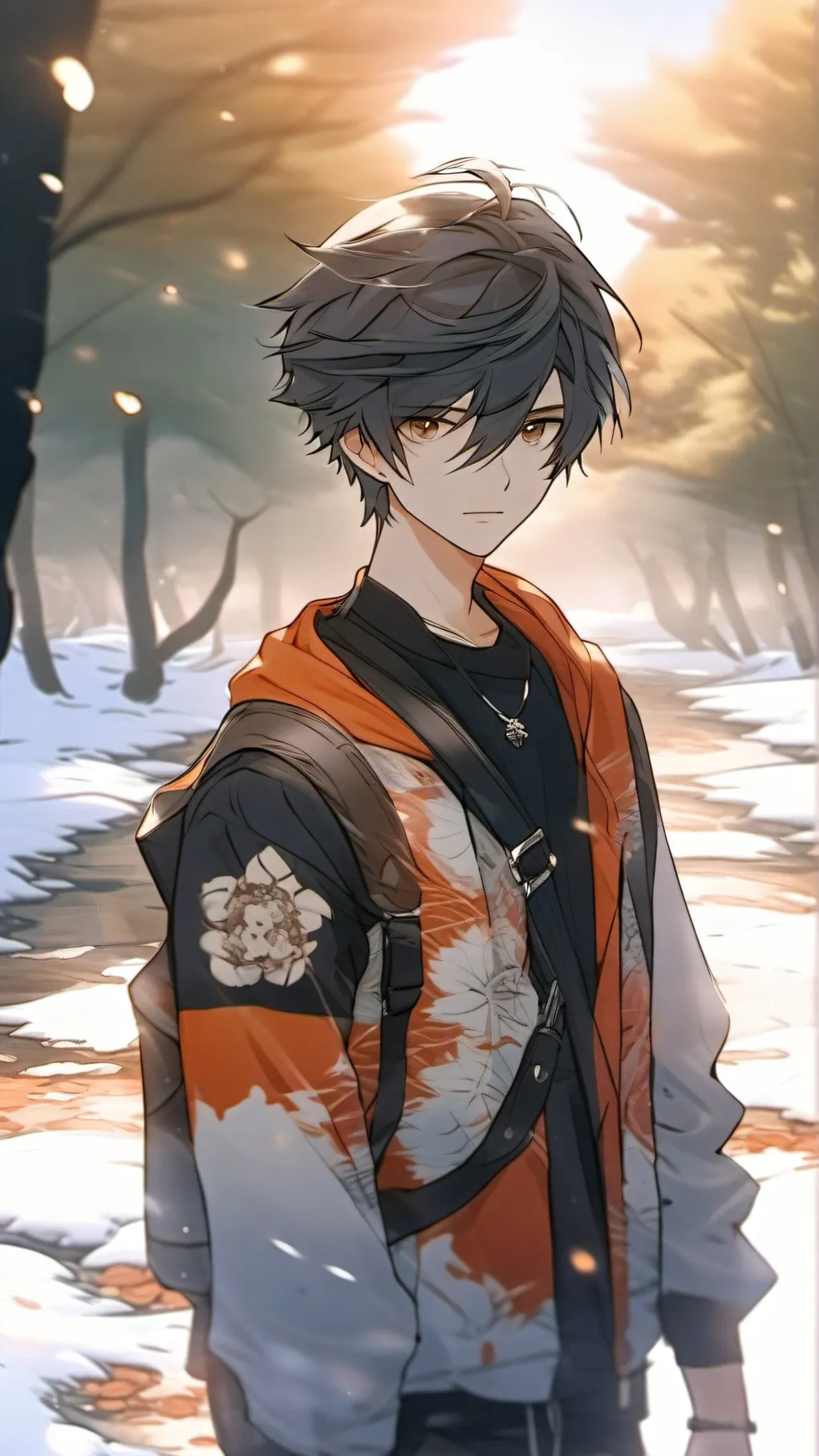 ai character: Leo background