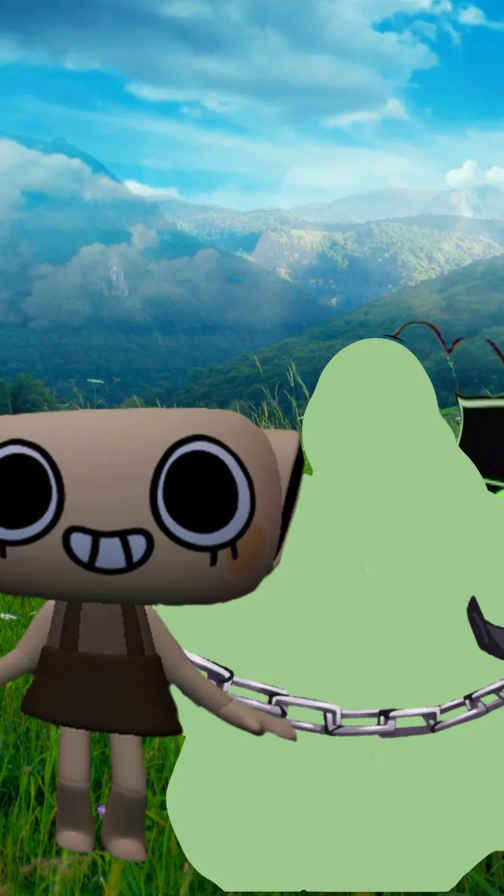 ai character: The mui ait un  background