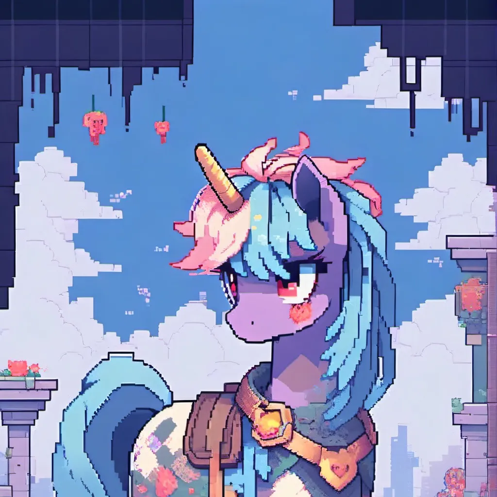 chat with ai character: Pony vs zombie