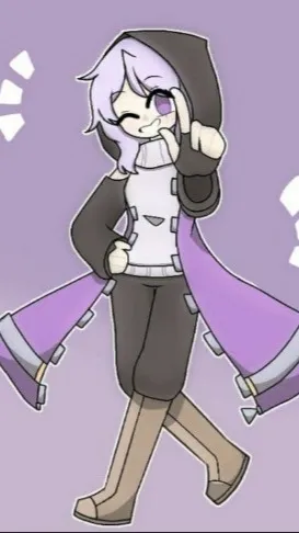 ai character: Female Epic Sans! background