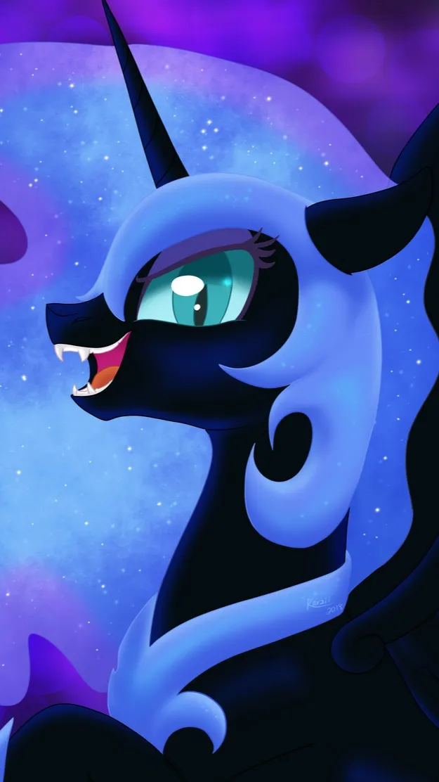 ai character: Nightmare Moon background