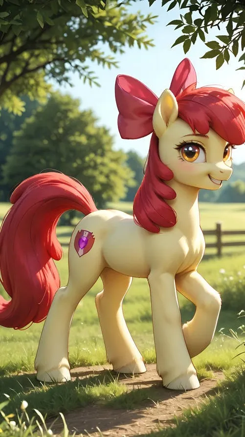 Talkie AI - Chat with Apple Bloom 🍎