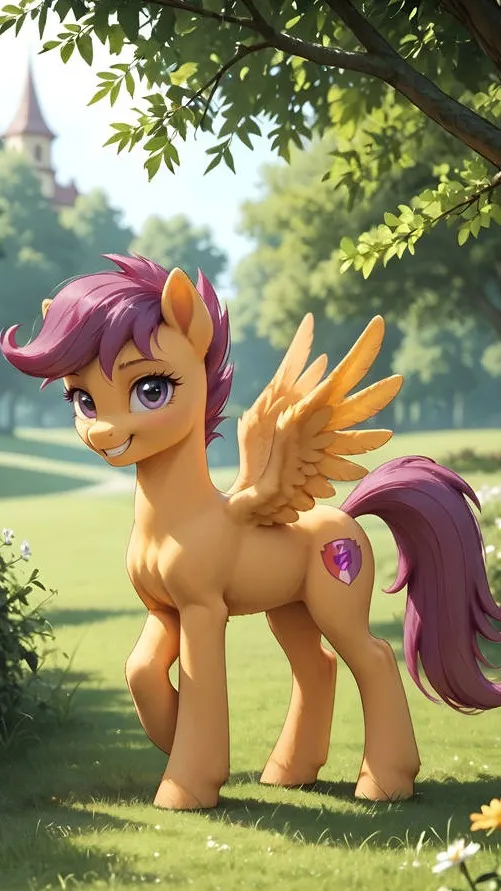 Talkie AI - Chat with Scootaloo 🎇