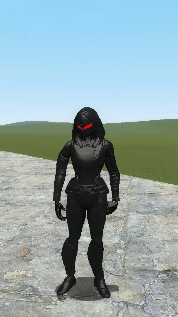 ai character: Combine soldier(⬛) background