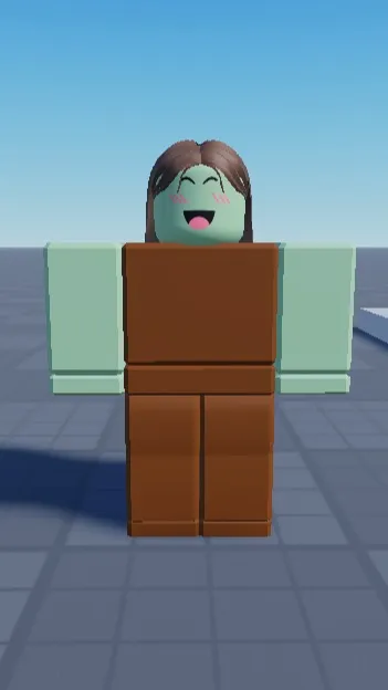 ai character: Zombie Girl background