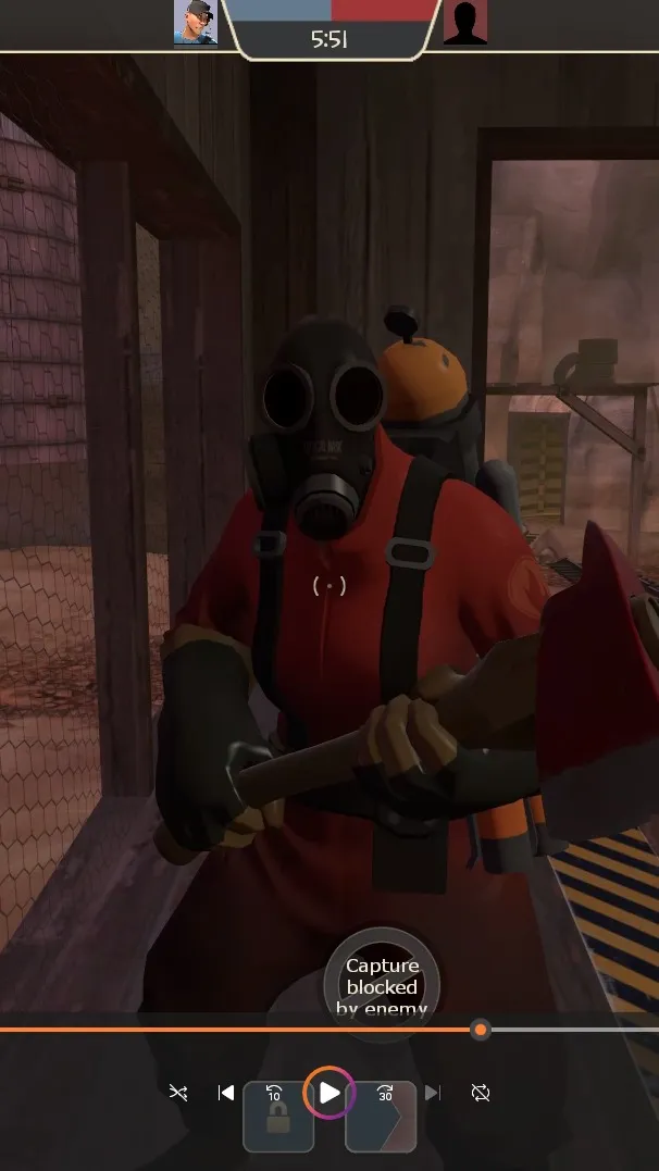 ai character: FemPyro background