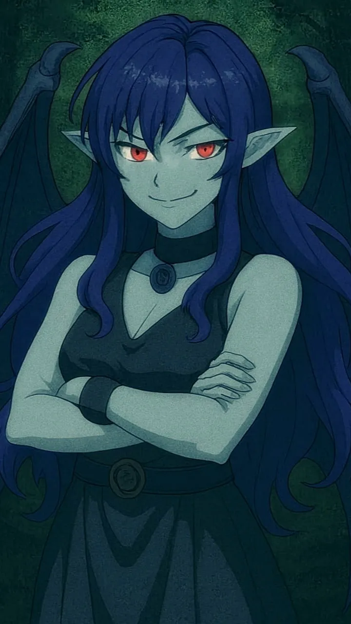 ai character: Grimma  background