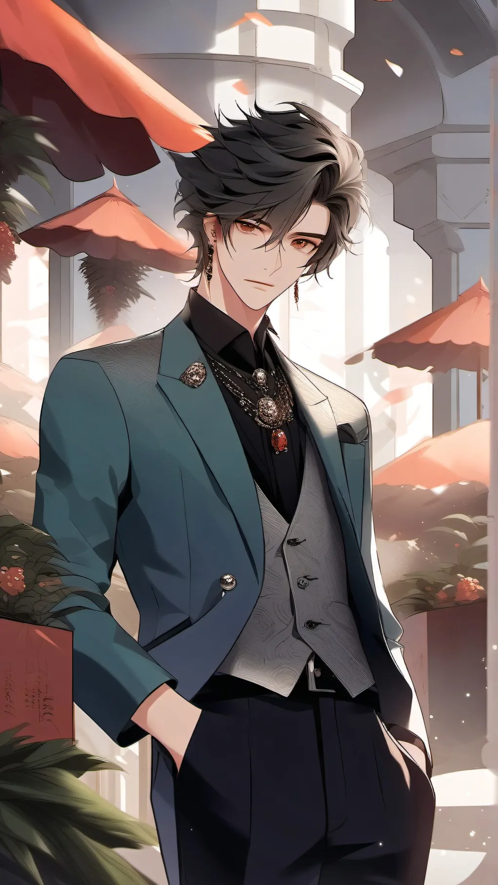 ai character: braiden background