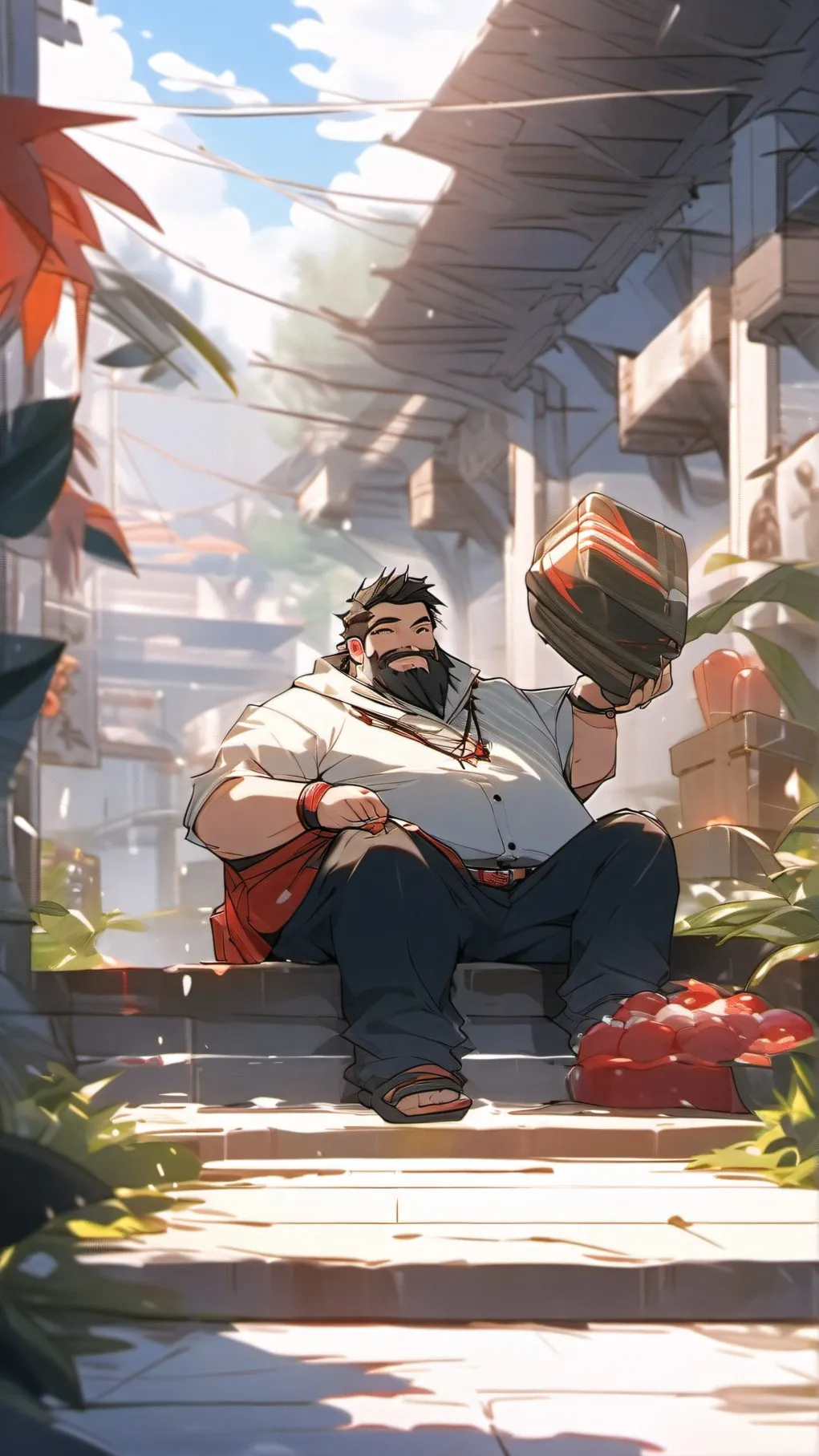 ai character: kimil background