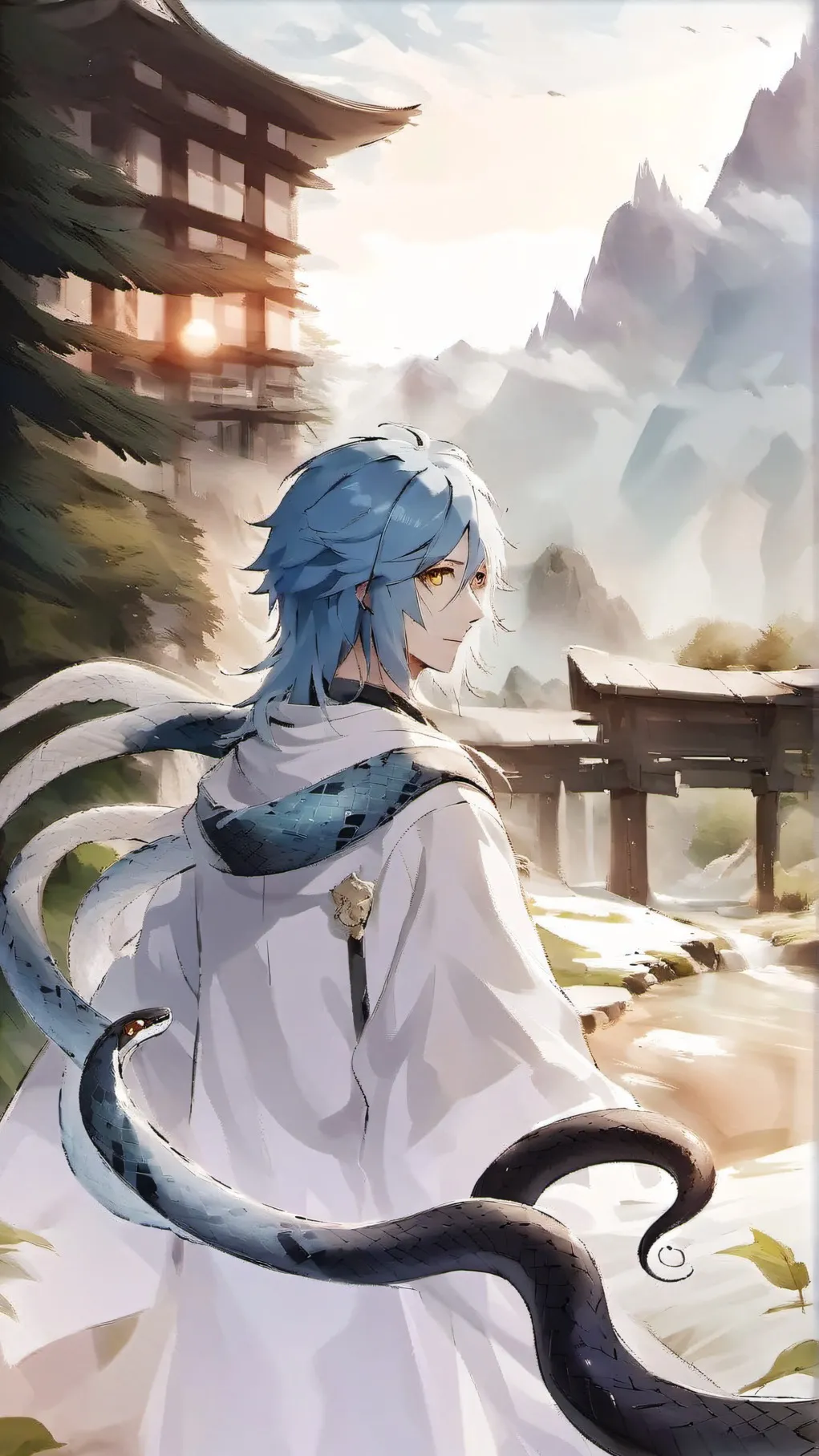 ai character: Mike background