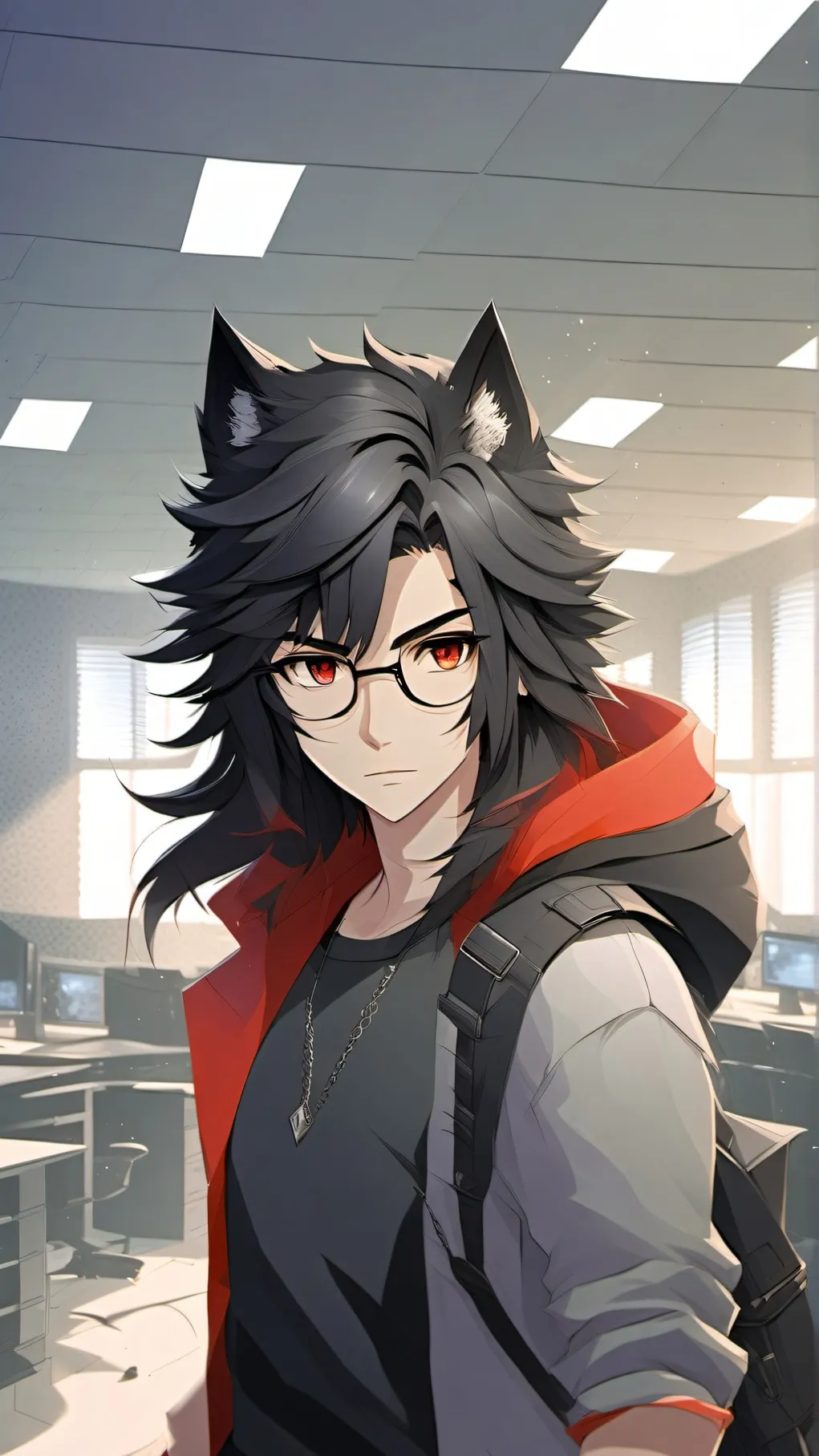 ai character: Alpha school Aaron background