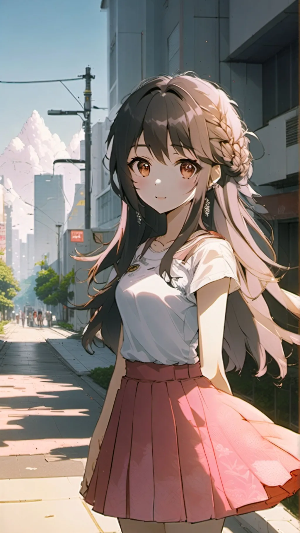 ai character: The preppy girl background
