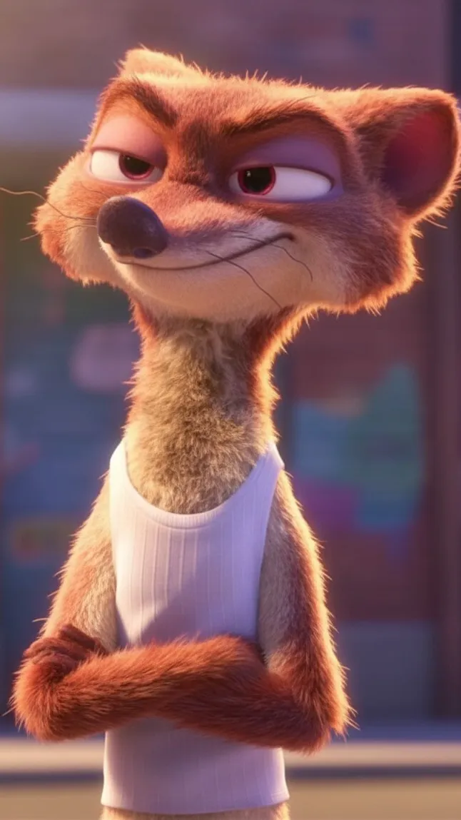 ai character: Duke Weaselton background