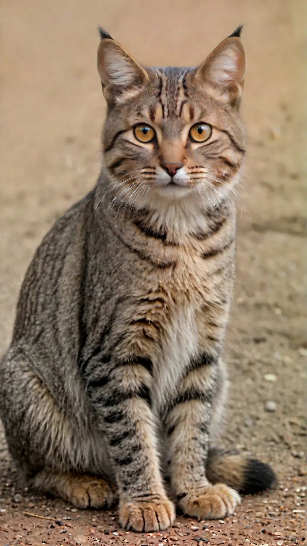 ai character: Bob cat background