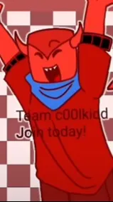 ai character: Coolkidd  background