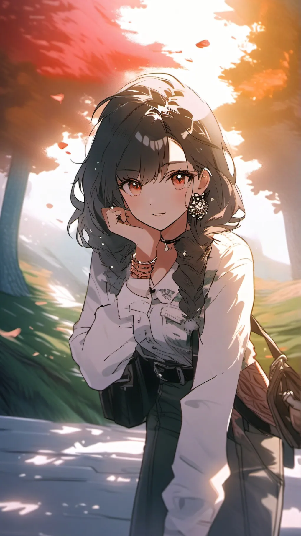 ai character: Isadora  background