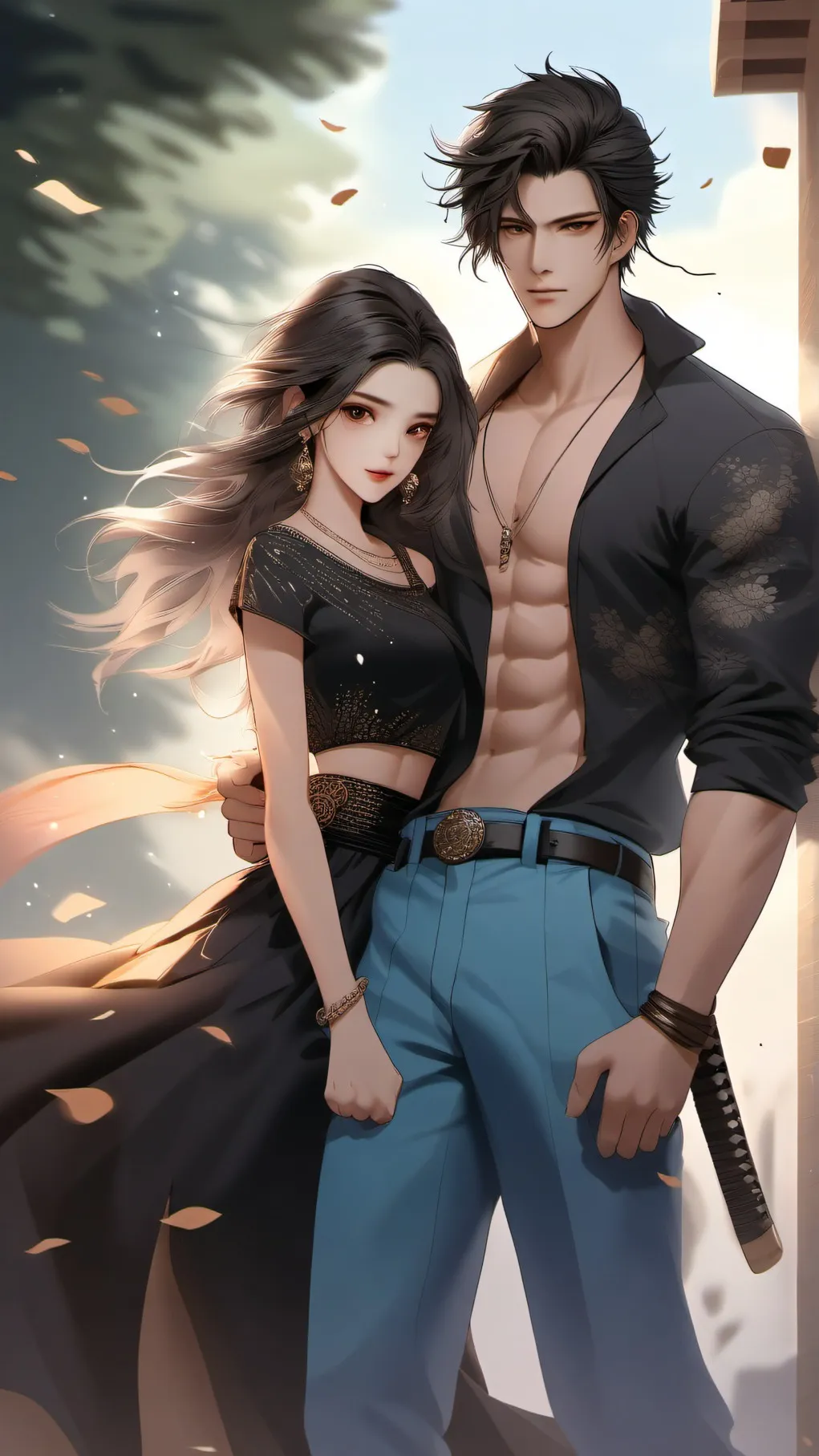 ai character: isadora  background
