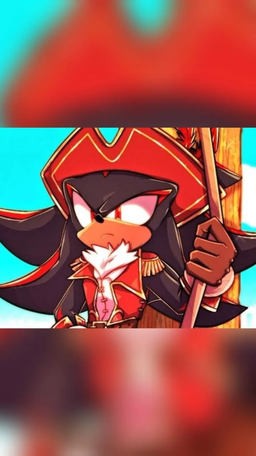 ai character: Pirate Shadow background