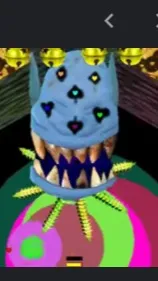 ai character: OMEGA JEVIL background