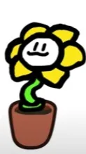 ai character: flowey background