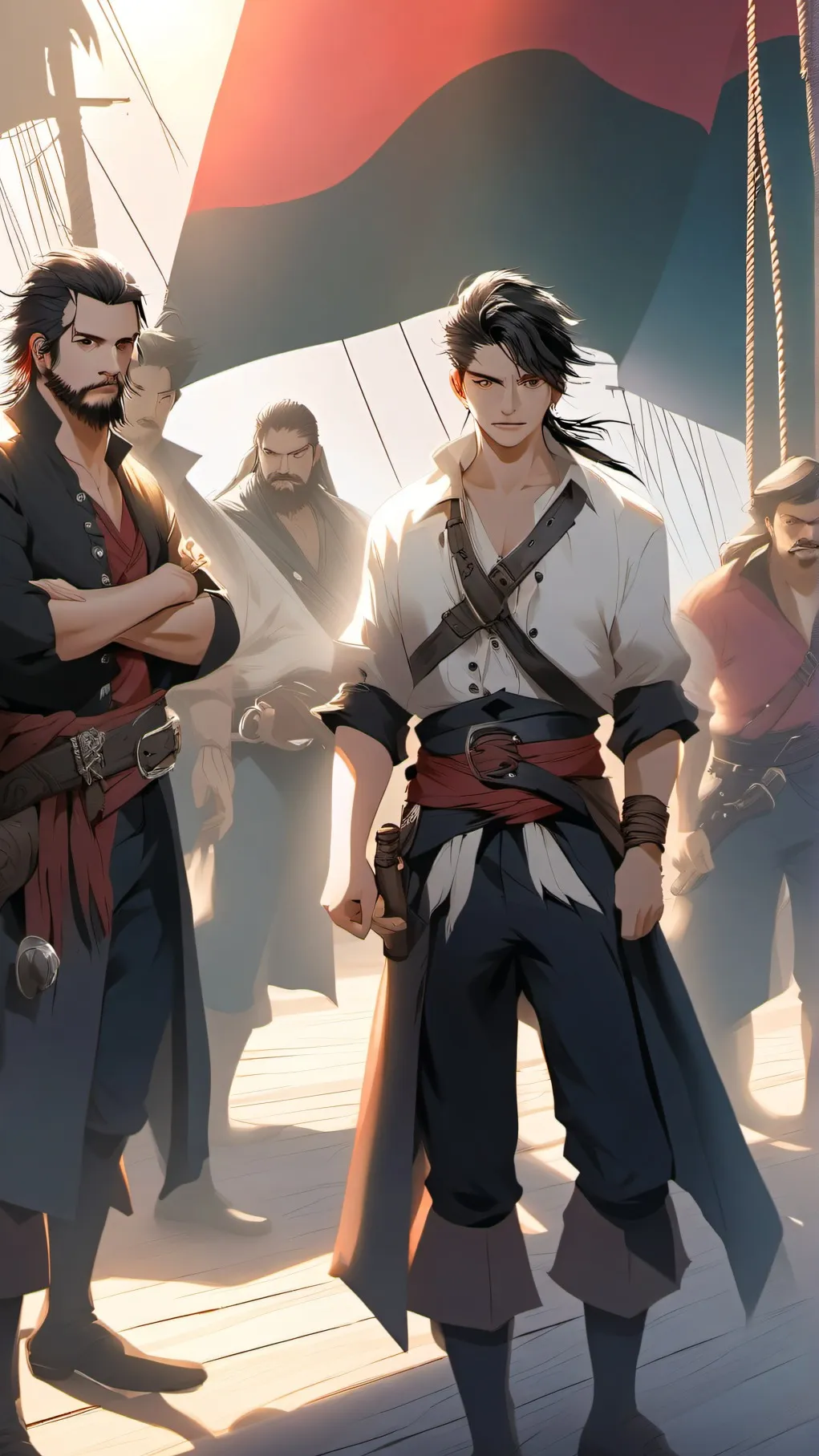 ai character: Pirates background