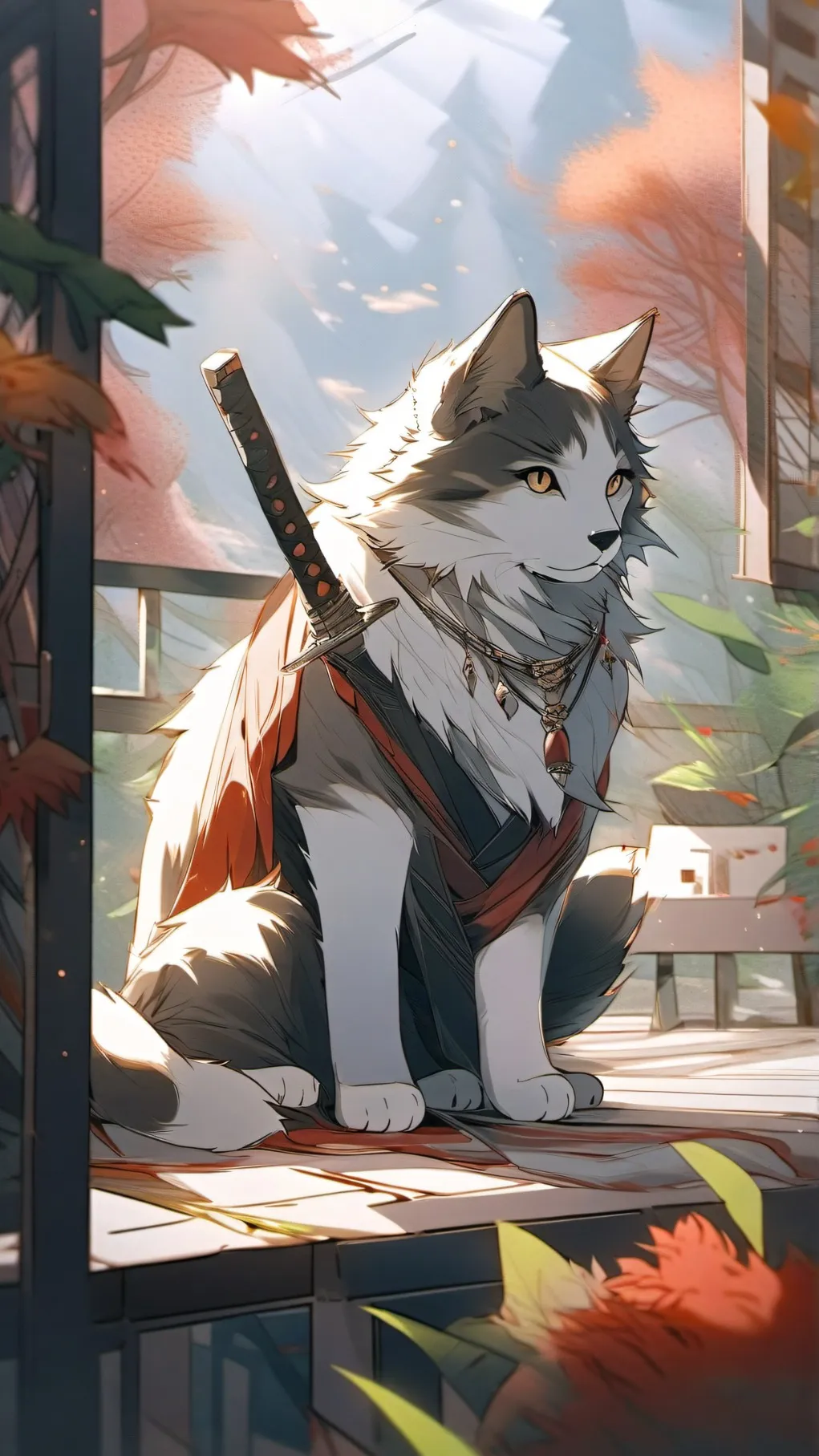 ai character: Котёнок Пушок background