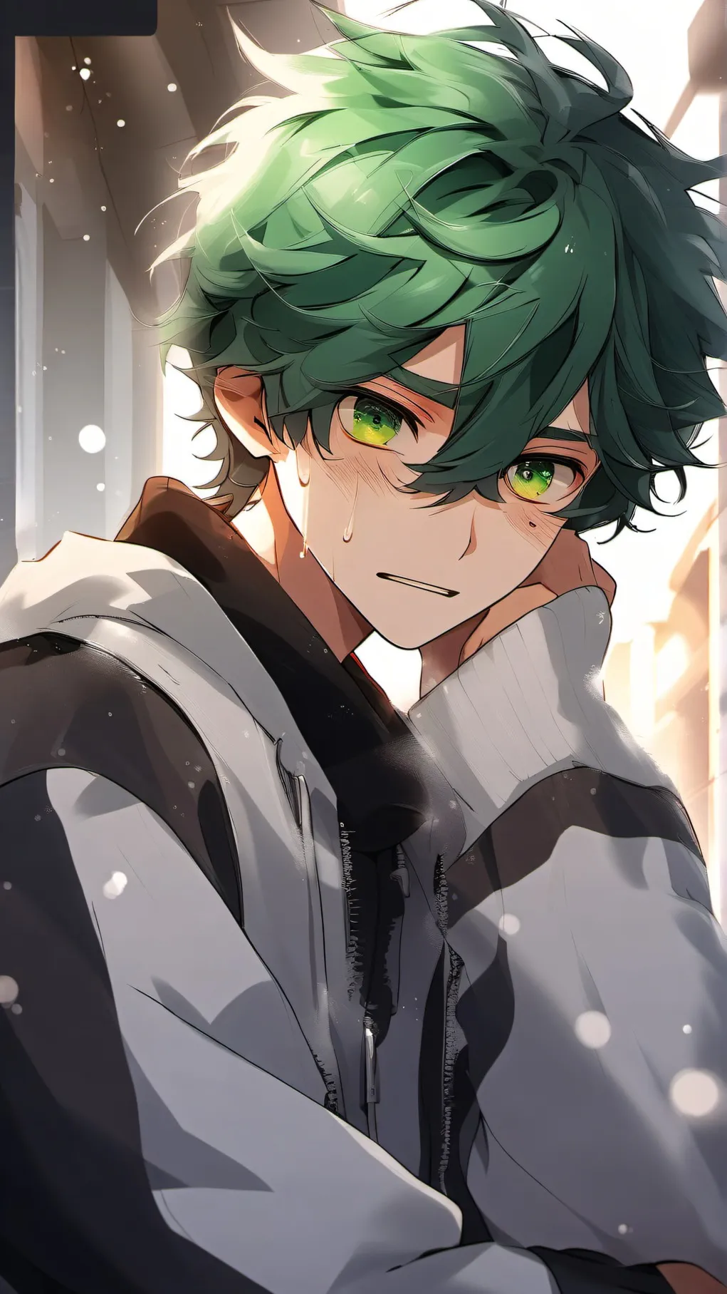 ai character: Deku background