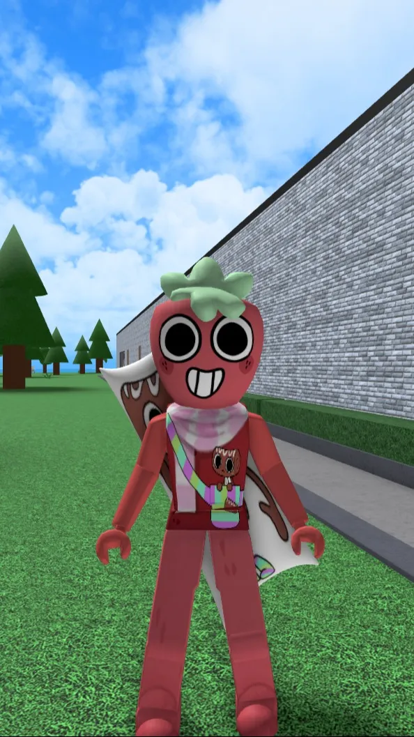 ai character: FREAKYAYA-sprout.. background