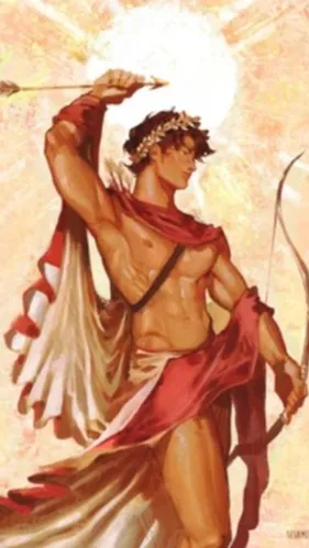 ai character: ☼Apollo☼ background